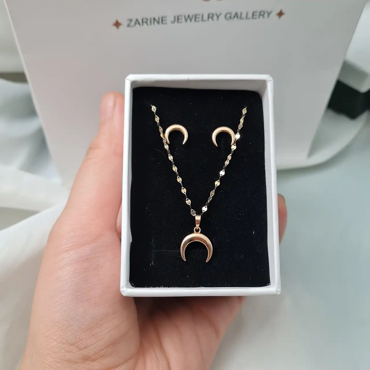 مدل نیم ست + ترندترین نوع نیم ست طلای زنانه مینیمال مناسب ست کردن با استایل روزمره