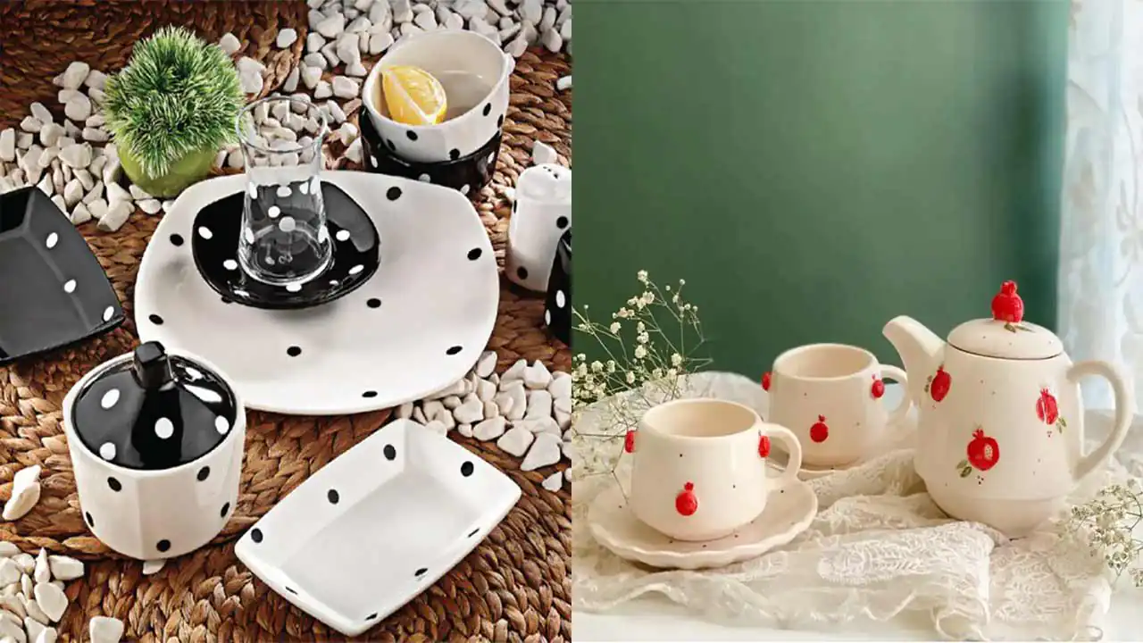 مدل سرویس صبحانه خوری جدید لوکس و هنری آغازگر روزی دلنشین برای کدبانوها