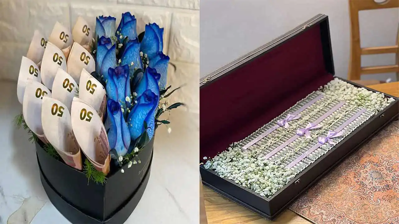 تزیین باکس پول با ایده های خفن و ساده هر مبلغی را به هدیهای ویژه و چشمنواز تبدیل کنید